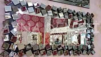 Cube Model Modern Ayna