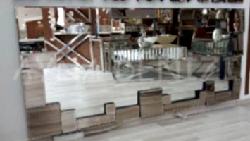 Yeni Kübik Model Modern Ayna