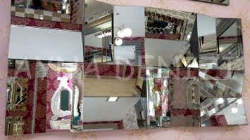 Okyanus Model Modern Ayna