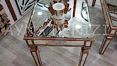 Bz2 Model Aynalı Yan Sehpa