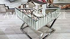 Sophia Model Aynalı Yan Sehpa