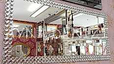 Dikdörtgen Taş Model Taşlı Ayna