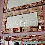 Pinkon Model Modern Ayna-3