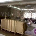 Baklava Dilimli Desenli Ayna