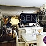 Baklava Dilimli Desenli Ayna