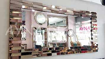 Wafer Angel Model Modern Ayna