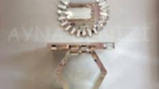 Altıgen Model Aynalı Dresuar Takımı