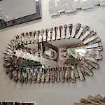 Güneş Piyano Black Silver Model Siyah Şeffaf Renk Modern Ayna-11