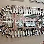 Güneş Piyano Black Silver Model Siyah Şeffaf Renk Modern Ayna-2