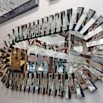 Güneş Piyano Black Silver Model Siyah Şeffaf Renk Modern Ayna-3