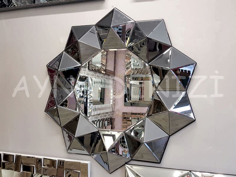 Kristal Night Model Modern Ayna