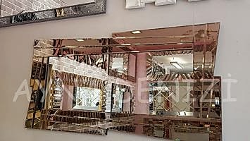 Zoro Bronze Model Modern Ayna