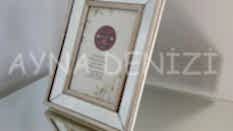 Jesy First Silver Model Gümüş Renk Dekoratif Aynalı Resim Çerçevesi