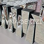 Akustik Black Small Silver Model Siyah Şeffaf Renk Modern Ayna-13