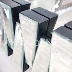 Akustik Black Small Silver Model Siyah Şeffaf Renk Modern Ayna-22