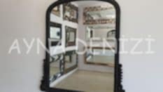 Lady Model Siyah Renk Dekoratif Ayna