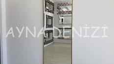 Majeste Elegant Model Gold Altın Renk Metal Çerçeveli Boy Aynası