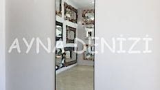 Majeste Elegant Model Siyah Renk Metal Çerçeveli Boy Aynası