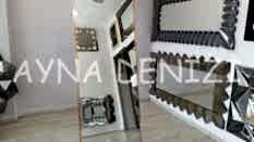 Majeste Luxury Model Rose Gold Altın Renk Metal Çerçeveli Ayaklı Boy Aynası