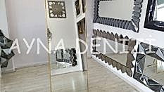 Majeste Luxury Model Yellow Gold Altın Renk Metal Çerçeveli Ayaklı Boy Aynası