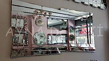 Zoro Silver Model Modern Ayna