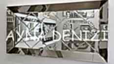 Slice Bronze Model Modern Ayna