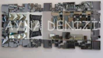 Triyo Smoked Model Modern Ayna