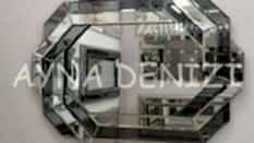 Winding Small Silver Smoked Model Modern Ayna