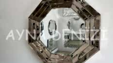 Angled Small Bronze Model Modern Ayna