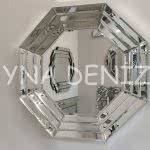 Angled Small Silver Model Modern Ayna-1