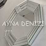 Angled Small Silver Model Modern Ayna-13