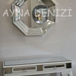 Angled Small Silver Model Modern Ayna-21