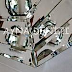 Angled Small Silver Model Modern Ayna-30