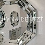 Angled Small Silver Model Modern Ayna-34