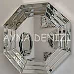 Angled Small Silver Model Modern Ayna-4