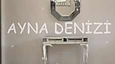 Angled Silver Smoked Lükens Model Gümüş Renk Aynalı Dresuar Takımı